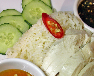 Khao Man Gai - Pollo con Arroz Tailandés