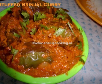 Stuffed Brinjal Curry