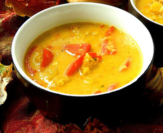 Curry z kurczakiem, papryką i dynią