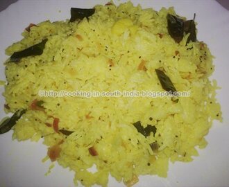 Lemon Rice South Indian Style