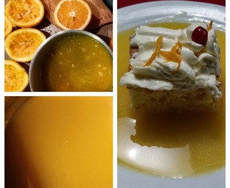 Appelsinsaus til kaker og dessert.