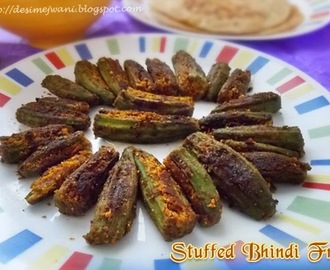 Stuffed Okra / Bhindi Fry