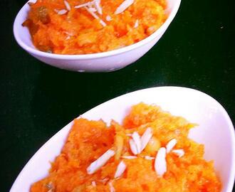 Gajar Ka Halwa or Carrot Pudding (Indian Style )(Without Using Khoya and Condensed Milk )