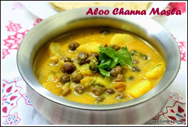 Aloo Channa Masala(Potato chickpeas curry)