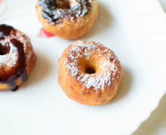 eggless donuts recipe - donuts without yeast