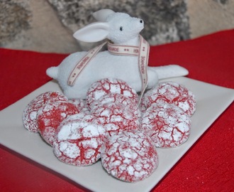 Femte alternative slag;Red velvet snowcookies