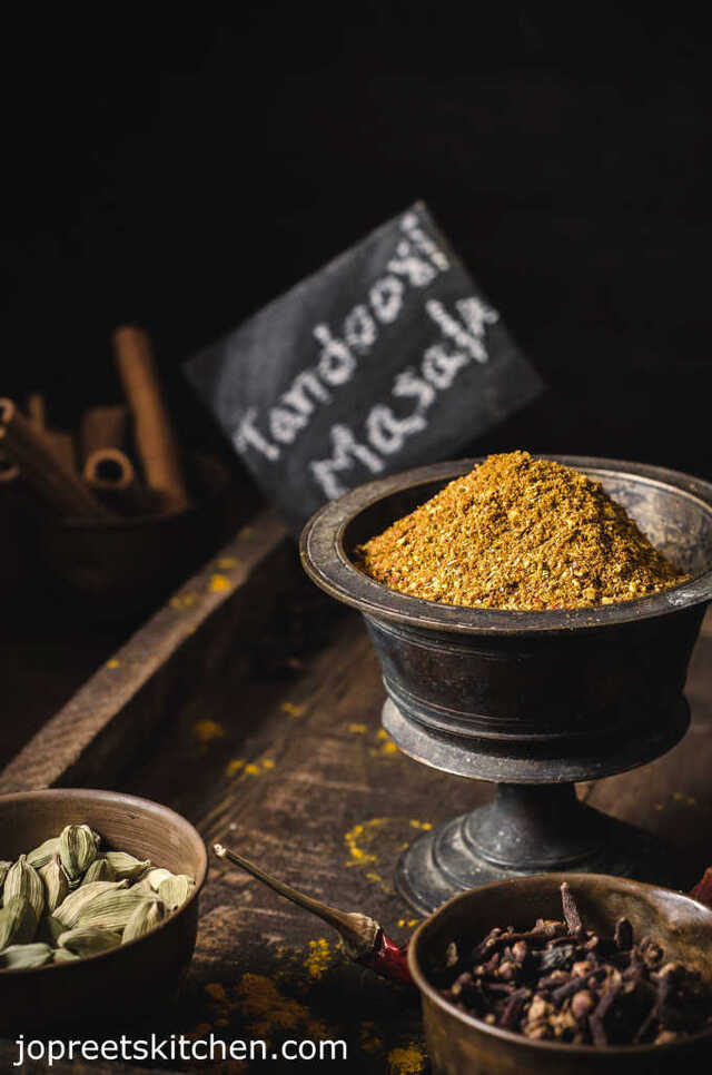 Homemade Tandoori Masala Powder Recipe - Blend of Mixed Indian Spices
