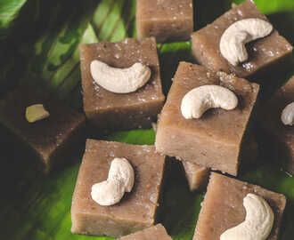 Rice & Coconut Milk Halwa Recipe - Kerala Special