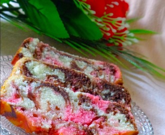 Tricolor Marble cake | Marble cake | Cake recipes