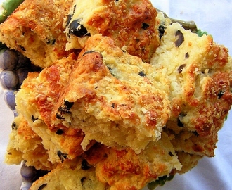 Olive and Cheese Scone Tray Bake (Mary Berry)