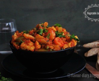 Vegetable Jalfrezi Recipe | Vegetarian Curry | Flavour Diary