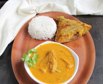 Black Pomfret Curry | Halwa Fish Curry | Goan Black Pomfret Hooman