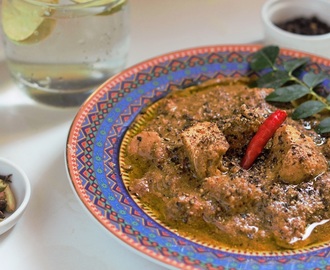 Black Pepper Chicken Curry Recipe