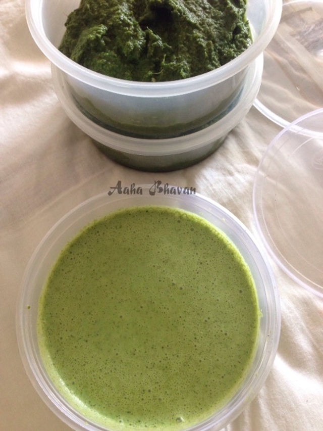 Green chutney for tandoor dishes