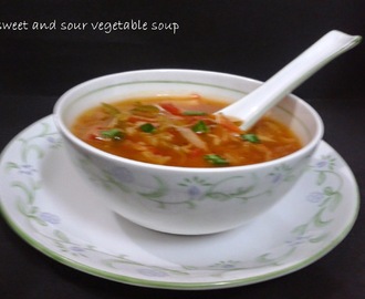 SWEET AND SOUR VEGETABLE SOUP
