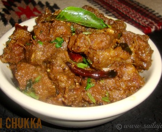 Mutton Chukka Recipe / Mutton Chukka Varuval Recipe / Mutton Sukka Varuval Recipe