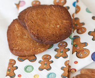 Holiday baking: Sliced Almond Christmas Cookies