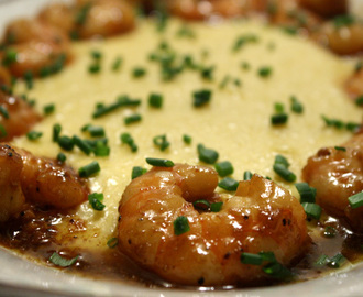 Chef Matt's Shrimp & Cheese Grits Recipe - Cajun Cuisine Diaries VIDEO