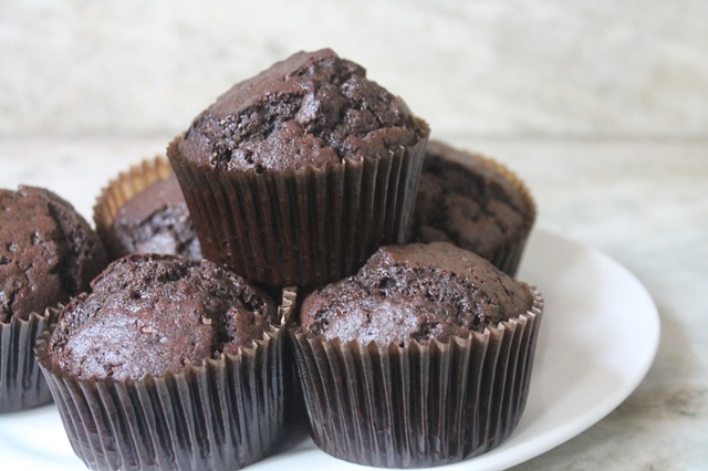 Eggless Chocolate Muffin Recipe