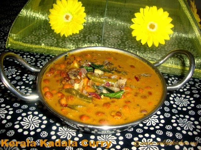 Kerala Kadala Curry Recipe / Kadala Curry Recipe /  Kerala Style Kadala Curry Recipe
