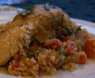 Roast Chicken with Couscous