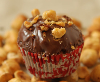 Cupcakes σοκολάτας με nutella με 3 μόνο υλικά