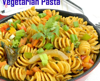 Indian Style Vegetarian Pasta Recipe