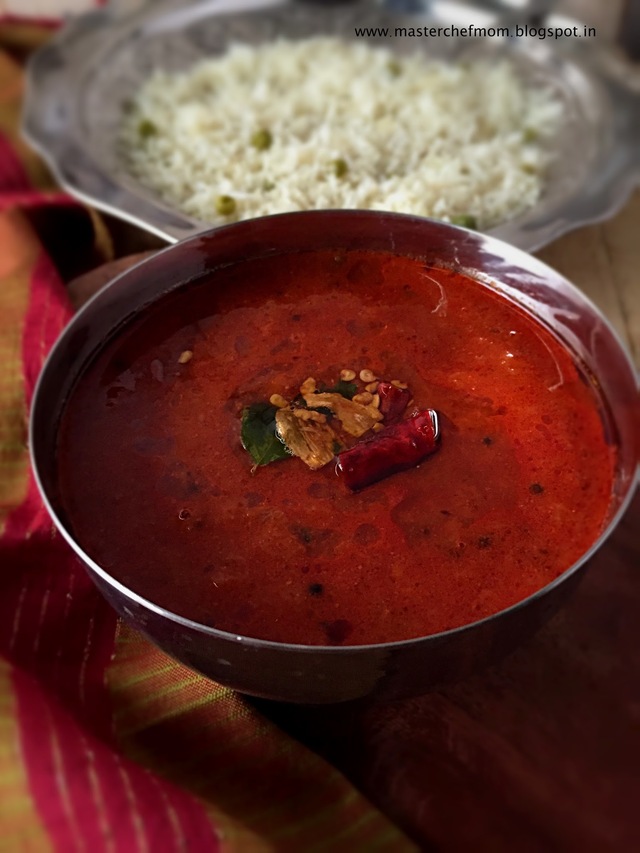 Strawberry Kara Kuzhambu | Strawberry in Hot Indian Gravy | Refreshingly New Recipe for Rice, Roti, Dosa,Idli and more | Stepwise Pictures | Vegan and Glutenfree