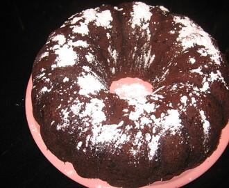 Kahlua (Or Amaretto) Chocolate Bundt Cake