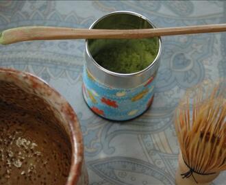 Preparing Matcha (Japanese Powdered Green Tea)