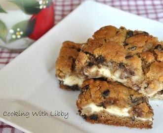 Chocolate Chip Cheesecake Bars {Guest Post} Cooking With Libby