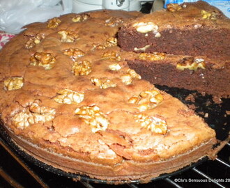 Gâteau Au Chocolat Et Aux Noix...(Recette De La Grand-Mère De Marc Veyrat)...