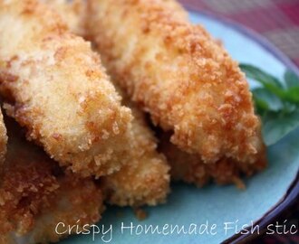Crispy Homemade Fish Sticks
