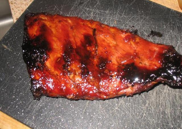 Oven-Baked Sweet and Sticky Pork Back Ribs