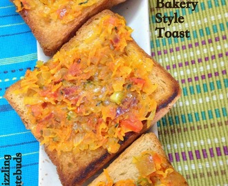 Bangalore Bakery Style Masala Toast | Evening Snack varieties
