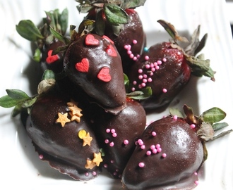 Chocolate Covered Strawberries Recipe - Valentines Day Special Recipe
