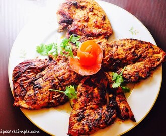 Arabian Grilled Chicken Recipe | Djaj Mashwi | Al-Faham Djaj