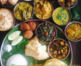 Bengali Vegetarian Thali ~ A Splash of Unassuming Nuances And Striking Flavours