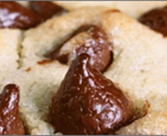 Receita de Cookies com Gotas de Chocolate