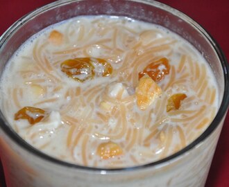 Sevai Kheer - सेवई खीर (Rice Noodles Pudding)