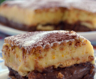 Τούρτα δίχρωμη με μπισκότα, σοκολάτα και άρωμα μανταρίνι, από την καταπληκτική Ιωάννα Σταμούλου και το Sweetly!!