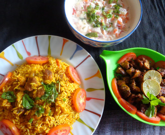 Soya Chunks Biriyani | Meal Maker Rice in Pressure Cooker