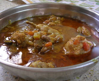 Madras Chicken Curry (Chicken kuzhambu)