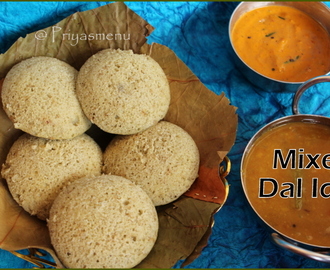 Mixed Dal Idly / Diet Friendly Recipe - 86 / #100dietrecipes