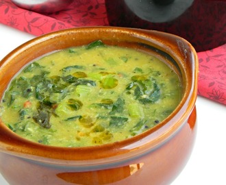 Turnip Greens Kootu Recipe Indian Style