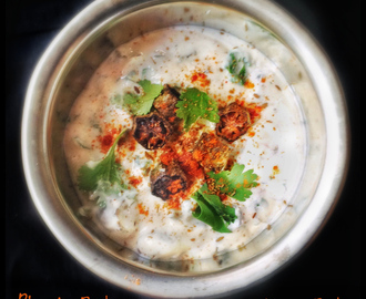 Bhindi Raita | Crispy Fried Okra in Yoghurt