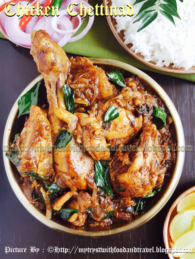 Chicken Chettinad Recipe / Chettinad Chicken Curry Recipe ~ Chennai Food Adventure Series / Eat Like A Local Series