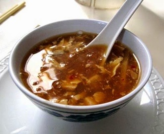 Chicken hot and sour soup recipe