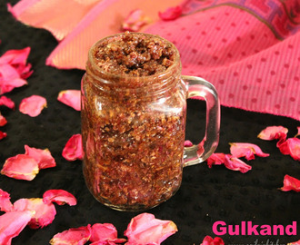 Gulkand Recipe / Homemade Gulkhand / Rose Petal Jam / Rose Petal Preserve / - How To Make Gulkand At Home