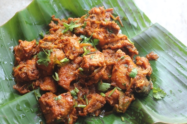 Chicken Roast Recipe - Kerala Style Chicken Roast Recipe